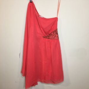 Free People Sz 2 One Shoulder Dress